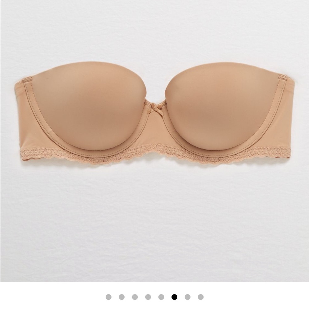 Aerie Real Happy strapless push-up bra 32A